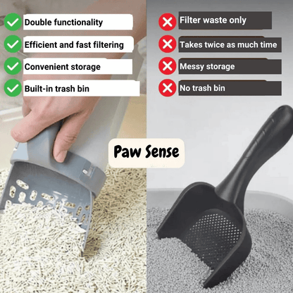 2 in 1 Cat litter scoop